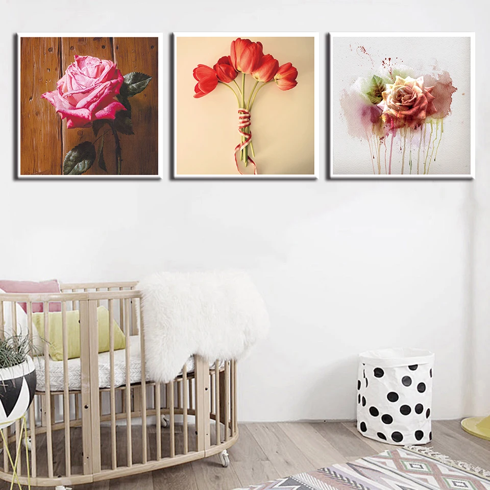 Rose Simulation Flower Abstract 3p KIT Canvas Painting Modern Home Decoration Living Room Bedroom Wall Decor Picture
Rose Simulation Flower Abstract 3p KIT Canvas Painting Modern Home Decoration Living Room Bedroom Wall Decor Picture