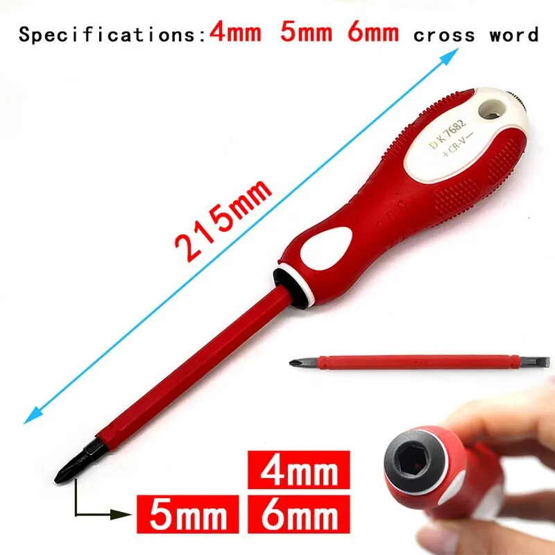 2-In-1 Dual Head Screwdriver Electrical Tester PenWith Screwdriver Probe 50-1000V Voltage Detector Screwdriver Voltage Tester
2-In-1 Dual Head Screwdriver Electrical Tester PenWith Screwdriver Probe 50-1000V Voltage Detector Screwdriver Voltage Tester