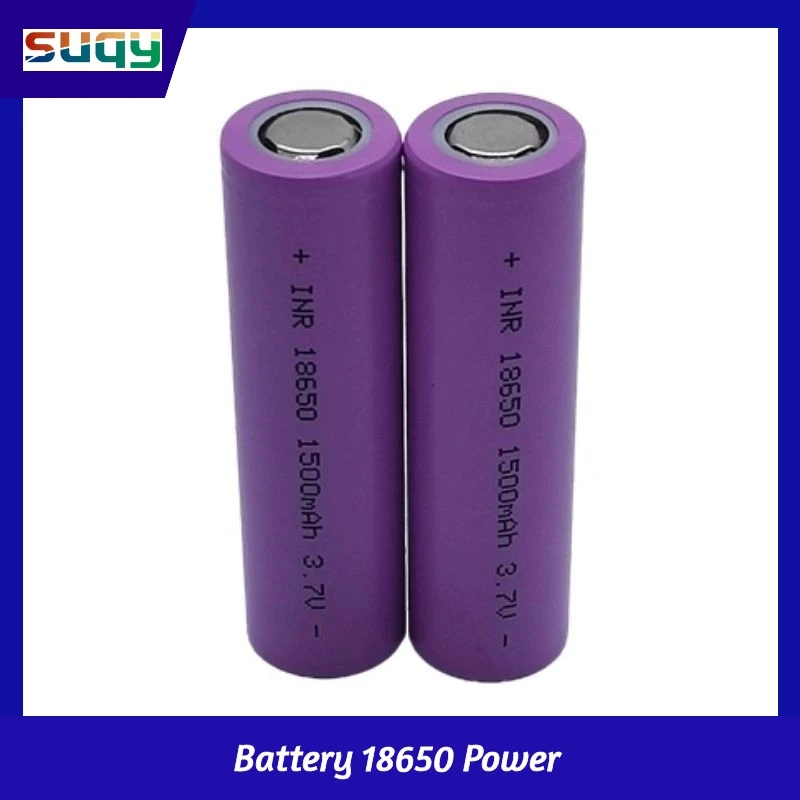 1-10 Pcs INR18650 15Q 3.7V 18650 1500mAh Rechargeable Lithium Battery Flashlight Battery Wholesale 3.7v Bateria 18650 Recargable
1-10 Pcs INR18650 15Q 3.7V 18650 1500mAh Rechargeable Lithium Battery Flashlight Battery Wholesale 3.7v Bateria 18650 Recargable