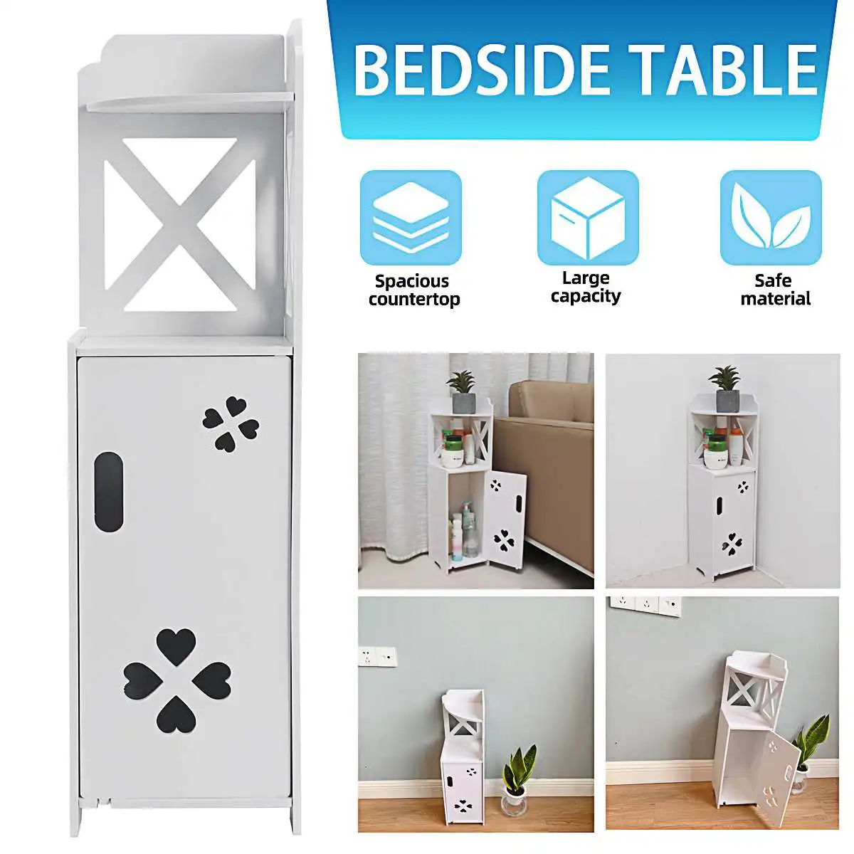 Bathroom Vanity Floor Standing Shelf Storage Cabinet Washbasin Shower Corner Shelf Sundries Home Furniture Storage Racks
Bathroom Vanity Floor Standing Shelf Storage Cabinet Washbasin Shower Corner Shelf Sundries Home Furniture Storage Racks