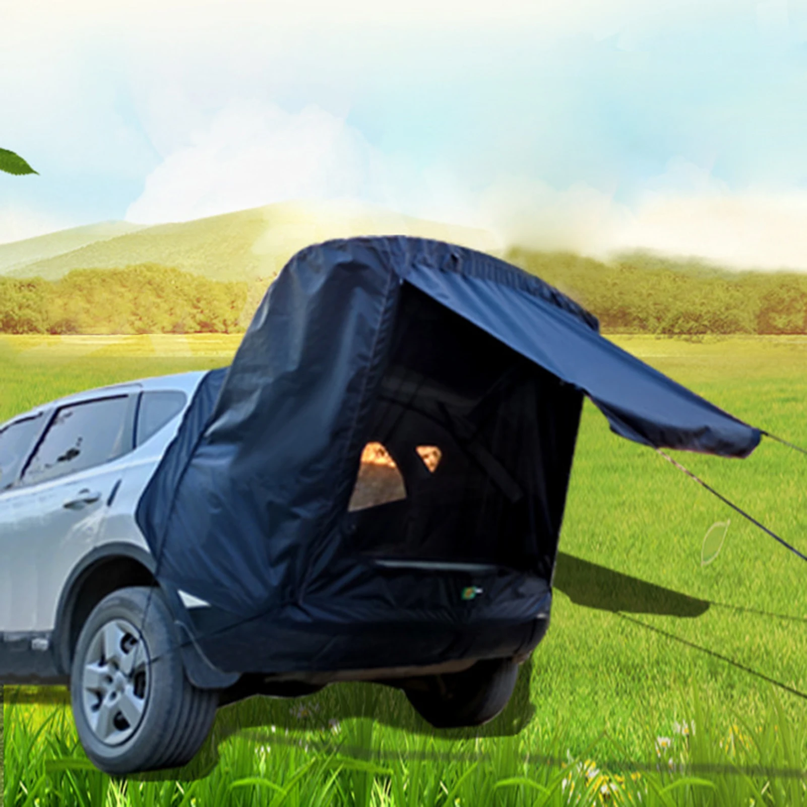 Camping Tent Car Tents Trunk Sunshade Waterproof Rainproof Outdoor Self-driving Tour Barbecue Car Bed Camp Tail Extension Shelte
Camping Tent Car Tents Trunk Sunshade Waterproof Rainproof Outdoor Self-driving Tour Barbecue Car Bed Camp Tail Extension Shelte
