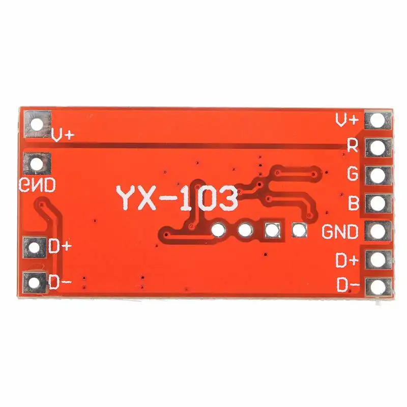 72 Вт 6A Dmx512 декодер плата Codering модуль контроллер 3 канала для Rgb Led сценический