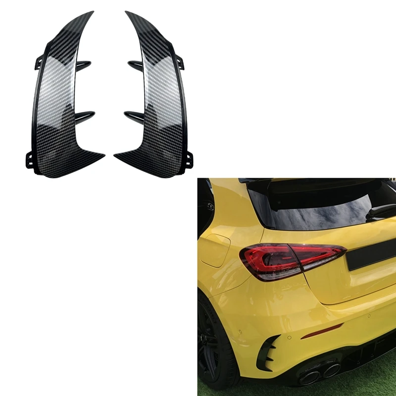 Rear Bumper Splitter Spoiler Rear Canard Air Vent Trim For Benz A Class W177 A180 A200 A250 A45 2019+
Rear Bumper Splitter Spoiler Rear Canard Air Vent Trim For Benz A Class W177 A180 A200 A250 A45 2019+