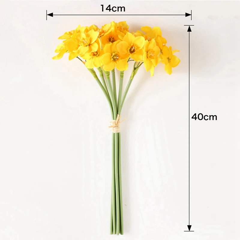 Living Room Wreath Wedding Artificial Plant Narcissus Daffodil Fake Flowers
Living Room Wreath Wedding Artificial Plant Narcissus Daffodil Fake Flowers