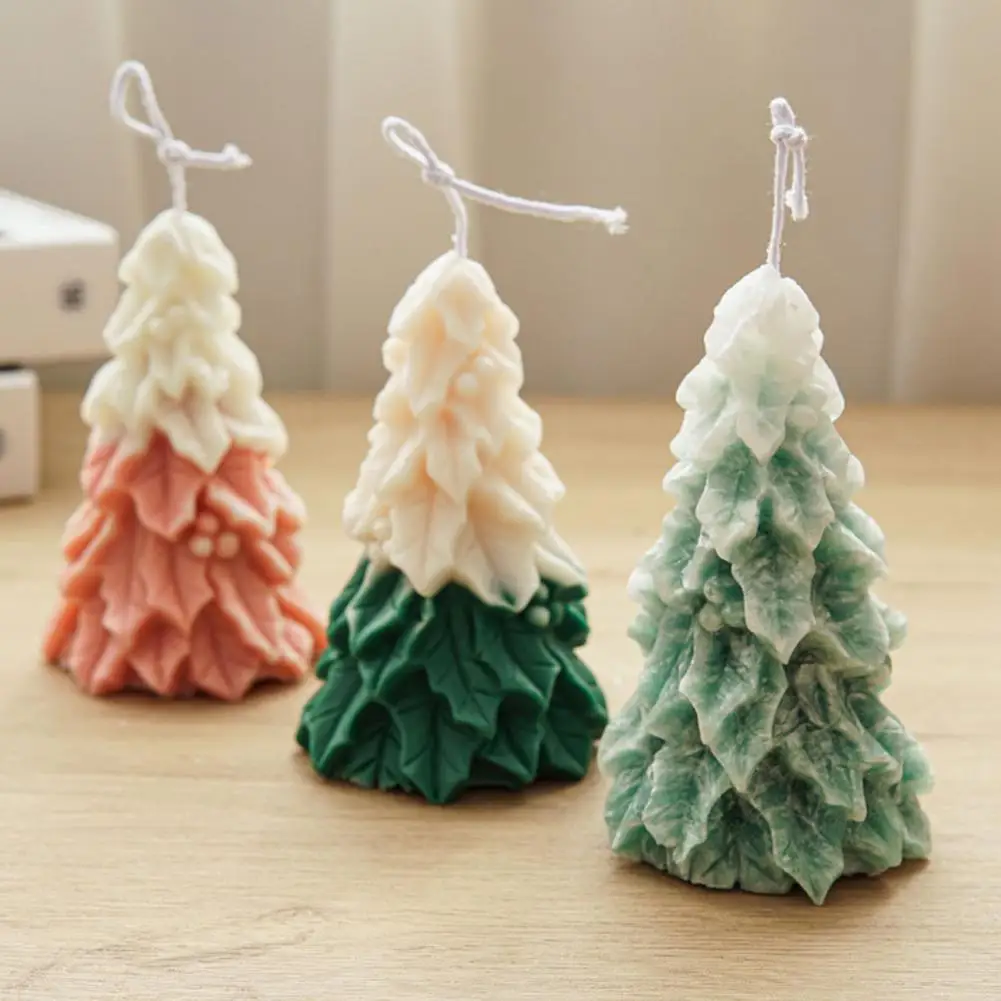 Silicone 3D Christmas Tree Mould DIY Aromatic Candle Making Resin Soap Mold Christmas Gifts Craft Supplies Home Decoration
Silicone 3D Christmas Tree Mould DIY Aromatic Candle Making Resin Soap Mold Christmas Gifts Craft Supplies Home Decoration