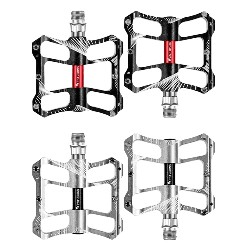 Ultralight MTB Mountain/Road Bike Pedals Black/Silver Aluminum Aloy Anti-Skid Bicycle Flat Pedals Bicycle Accessories
Ultralight MTB Mountain/Road Bike Pedals Black/Silver Aluminum Aloy Anti-Skid Bicycle Flat Pedals Bicycle Accessories