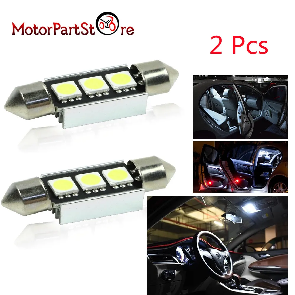2pcs 36mm SMD 5050 LED White Blue Dome Festoon Car Light CANBUS Error Free C5W LED Lamp auto Bulb interior light 12V
2pcs 36mm SMD 5050 LED White Blue Dome Festoon Car Light CANBUS Error Free C5W LED Lamp auto Bulb interior light 12V