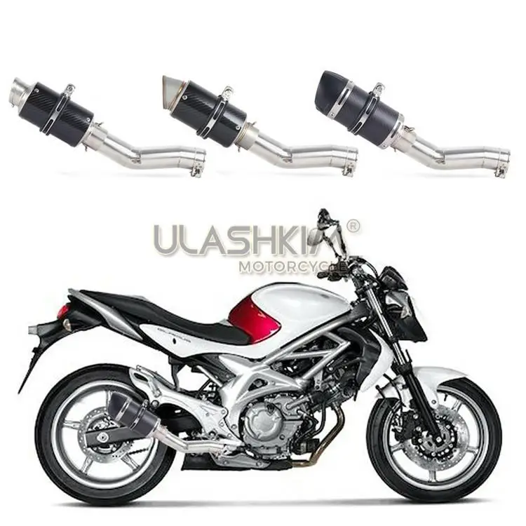 Slip-On For SUZUKI SFV650 Gladius Motorcycle Full Exhaust System Muffler Escape Modified Contact Middle Pipe Tube DB-killer
Slip-On For SUZUKI SFV650 Gladius Motorcycle Full Exhaust System Muffler Escape Modified Contact Middle Pipe Tube DB-killer