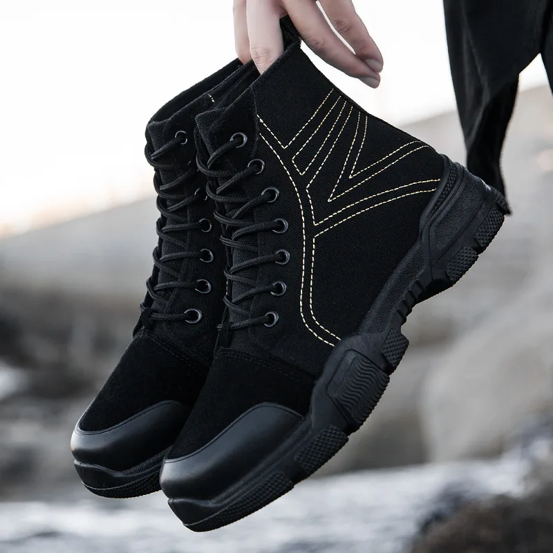 Men martin boots high quality autumn winter ankle boots for men lace-up casual motorcycle boots men boots black footwear Hombre 
Men martin boots high quality autumn winter ankle boots for men lace-up casual motorcycle boots men boots black footwear Hombre