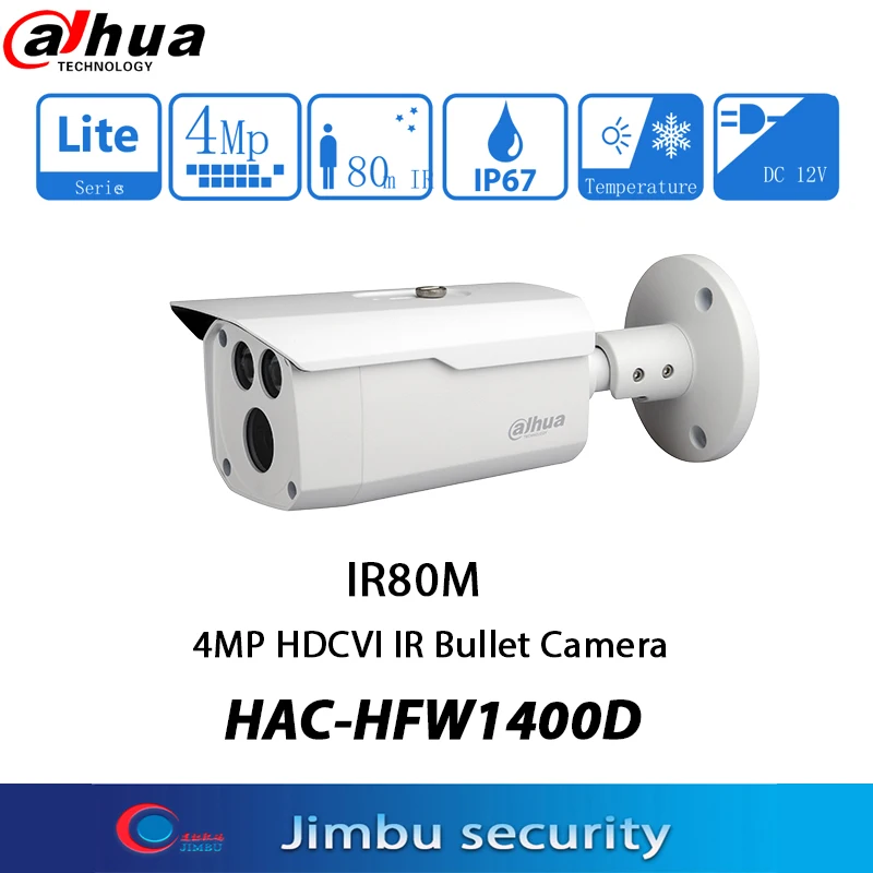 Dahua 4MP HDCVI HAC-HFW1400D 3,6 мм 6 мм IR80M IP67 HD и SD выход переключаемая аналоговая камера IR Bullet HFW1400D
Dahua 4MP HDCVI HAC-HFW1400D 3,6 мм 6 мм IR80M IP67 HD и SD выход переключаемая аналоговая камера IR Bullet HFW1400D