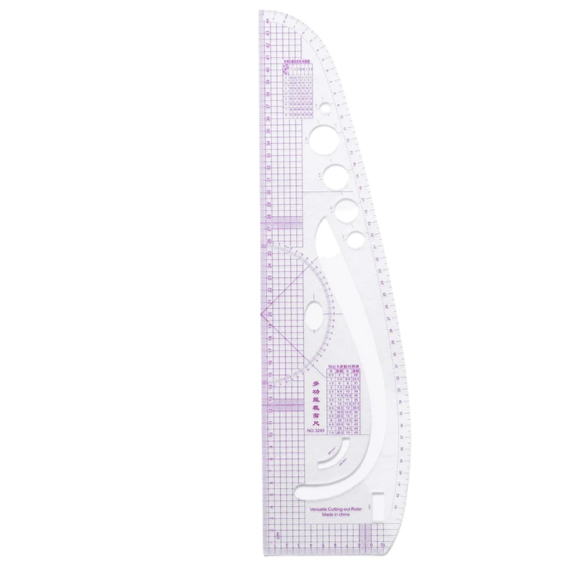 6pcs/set Tailor French Curve Grading Ruler Measure Sewing Dressmaking Yardstick Drawing Template Patchwork Tool
6pcs/set Tailor French Curve Grading Ruler Measure Sewing Dressmaking Yardstick Drawing Template Patchwork Tool