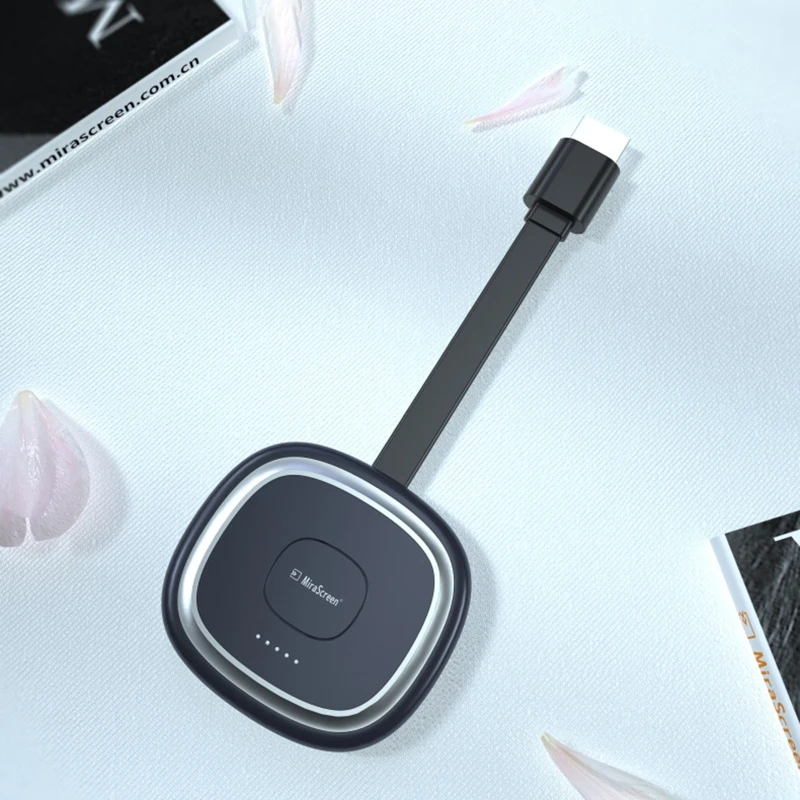 2.4/2.4+5G Wireless WiFi Display Receiver Mobile Phone Projector Screen Mirroring Dongle Media Player Miracast 448F
2.4/2.4+5G Wireless WiFi Display Receiver Mobile Phone Projector Screen Mirroring Dongle Media Player Miracast 448F