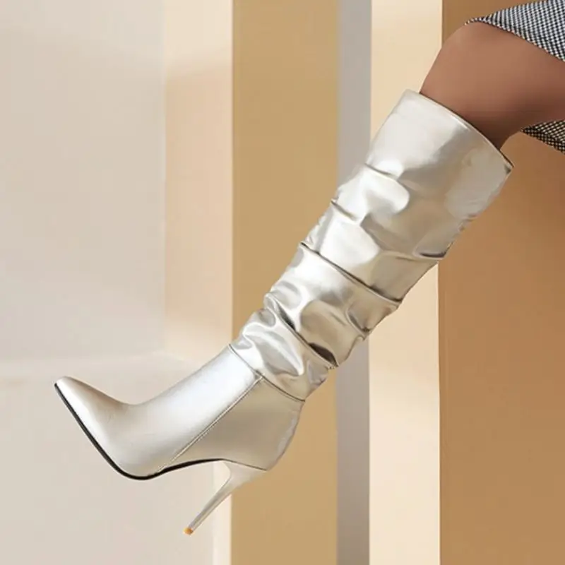 Fanyuan Size 34-43 Women Knee Boots Pointed Toe Thin High Heel Slip On Shoes Fashion Design Winter Boots Women Footwear
Fanyuan Size 34-43 Women Knee Boots Pointed Toe Thin High Heel Slip On Shoes Fashion Design Winter Boots Women Footwear