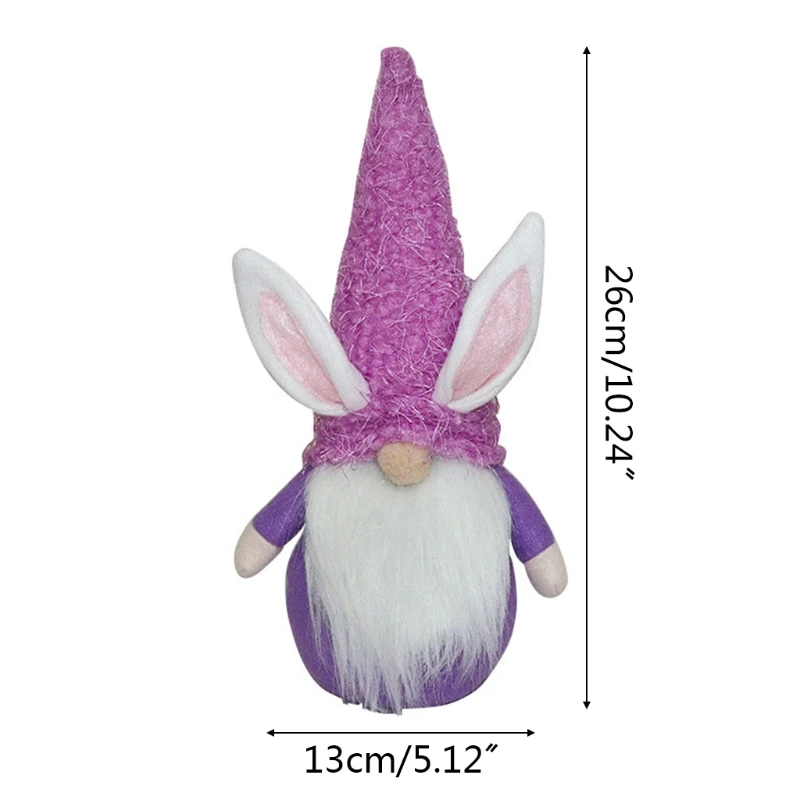 OOTDTY Easter Bunny Gnome Handmade Swedish Tomte Rabbit Plush Toys Doll Ornaments Holiday Home Party Decoration Kid Easter Gift
OOTDTY Easter Bunny Gnome Handmade Swedish Tomte Rabbit Plush Toys Doll Ornaments Holiday Home Party Decoration Kid Easter Gift