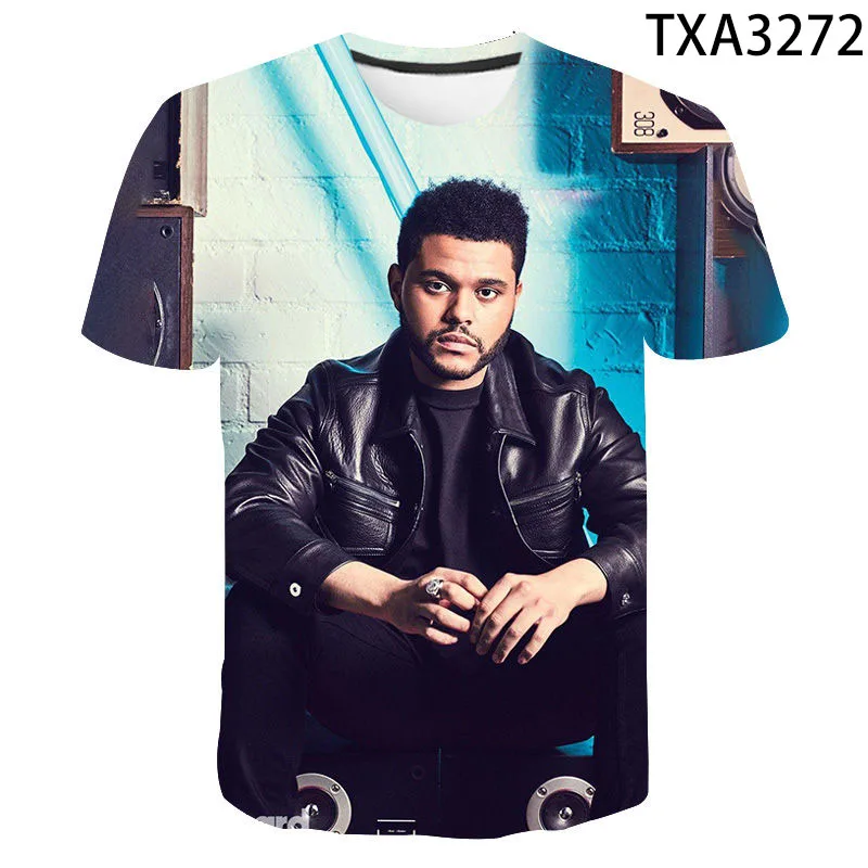 2021 Summer Singer The Weeknd 3d Printed T-shirt Men/women Sports Casual O-neck Tshirt Harajuku Style Short Sleeve
2021 Summer Singer The Weeknd 3d Printed T-shirt Men/women Sports Casual O-neck Tshirt Harajuku Style Short Sleeve