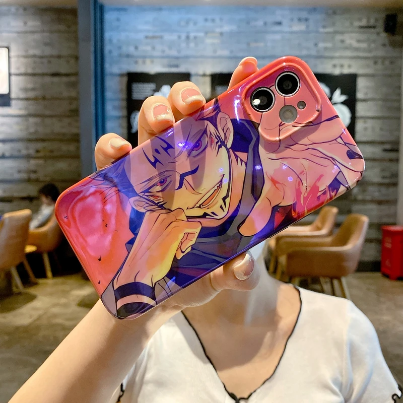 Cartoon Japan Anime Jujutsu Gojo Satoru Phone Case For iPhone 13 12 11 Pro Max X Xs Max Xr 7 8 Puls Glossy Blu-ray Soft Cover
Cartoon Japan Anime Jujutsu Gojo Satoru Phone Case For iPhone 13 12 11 Pro Max X Xs Max Xr 7 8 Puls Glossy Blu-ray Soft Cover