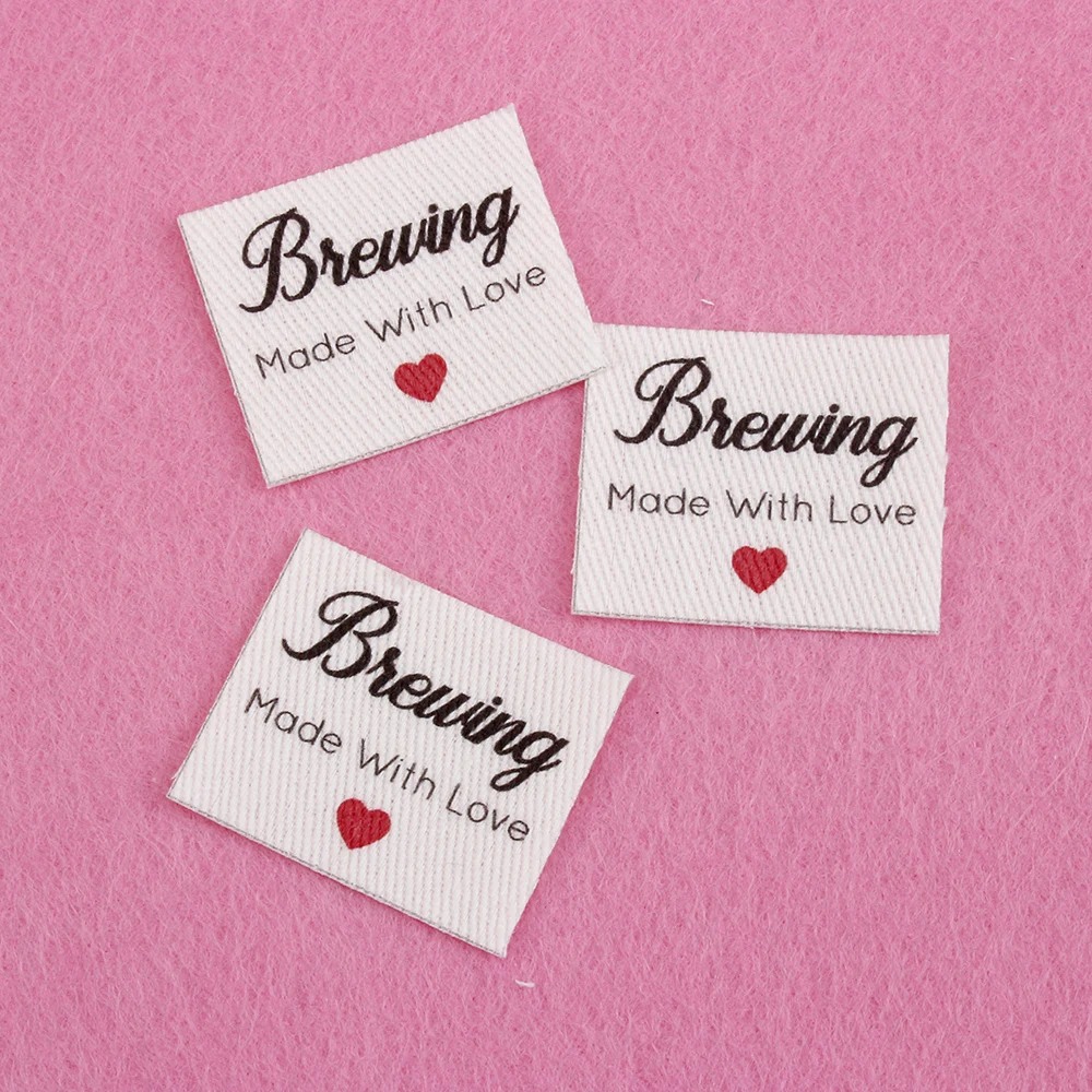 80 Clothing Tags, Ironing Labels, Personalized Name, Custom Design, Handmade, With Love, Logo, Gift, 100% Cotton (TB5352)
80 Clothing Tags, Ironing Labels, Personalized Name, Custom Design, Handmade, With Love, Logo, Gift, 100% Cotton (TB5352)