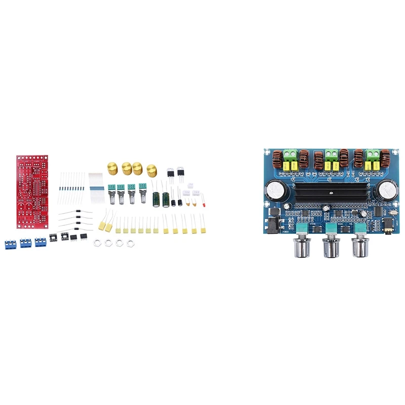 1 Set Ne5532 Op-Amp Hifi Amplifier Board & 1 Pcs TPA3116D2 Bluetooth 5.0 Digital Power Amplifier Board
1 Set Ne5532 Op-Amp Hifi Amplifier Board & 1 Pcs TPA3116D2 Bluetooth 5.0 Digital Power Amplifier Board