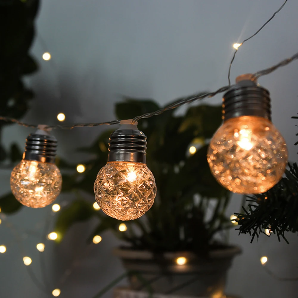 3.8M Solar String Light 10 LED Crystal Ball Waterproof Solar Powered Fairy Lighting for Garden Home Landscape Holiday Decoration
3.8M Solar String Light 10 LED Crystal Ball Waterproof Solar Powered Fairy Lighting for Garden Home Landscape Holiday Decoration