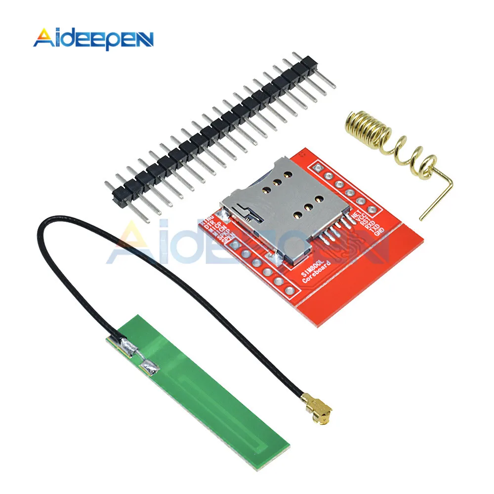 SIM800L GPRS GSM модуль с PCB антенной плата Quad band для Arduino для смартфона
SIM800L GPRS GSM модуль с PCB антенной плата Quad band для Arduino для смартфона