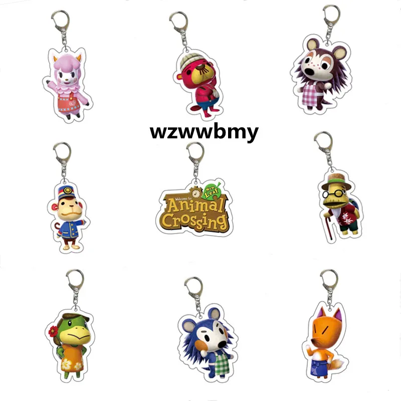 2021 Game Animal Crossing Keychain Cartoon Animal Shaped Acrylic Pendant Keyring Fan Gift
2021 Game Animal Crossing Keychain Cartoon Animal Shaped Acrylic Pendant Keyring Fan Gift