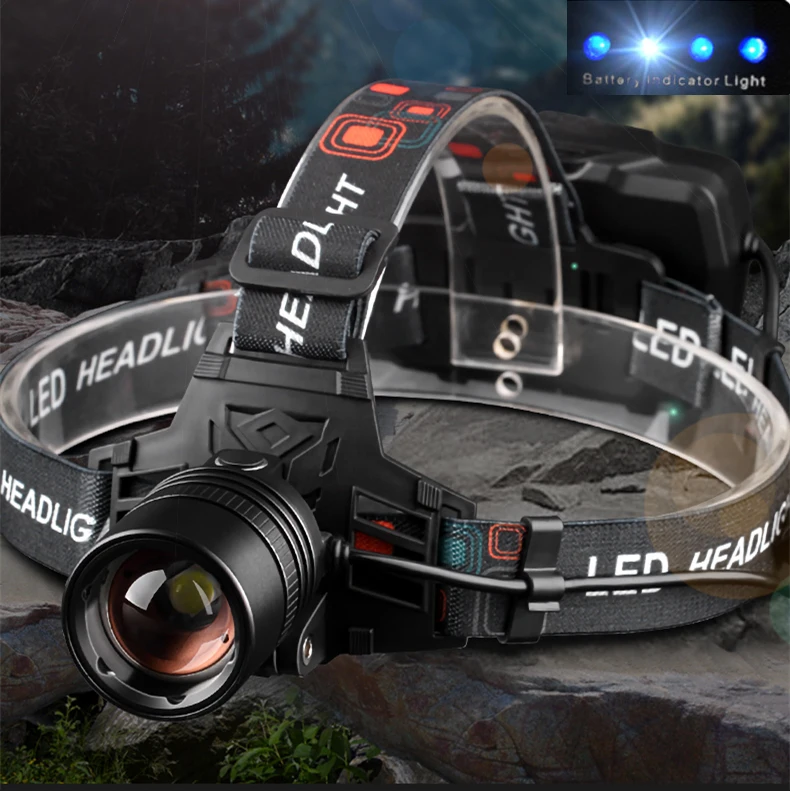 High Lumen Powerful Headlamp USB Rechargeable XHP50 XPH70 ZOOM Headlight Waterproof Camping Head Torch Use 3*18650 batteries
High Lumen Powerful Headlamp USB Rechargeable XHP50 XPH70 ZOOM Headlight Waterproof Camping Head Torch Use 3*18650 batteries