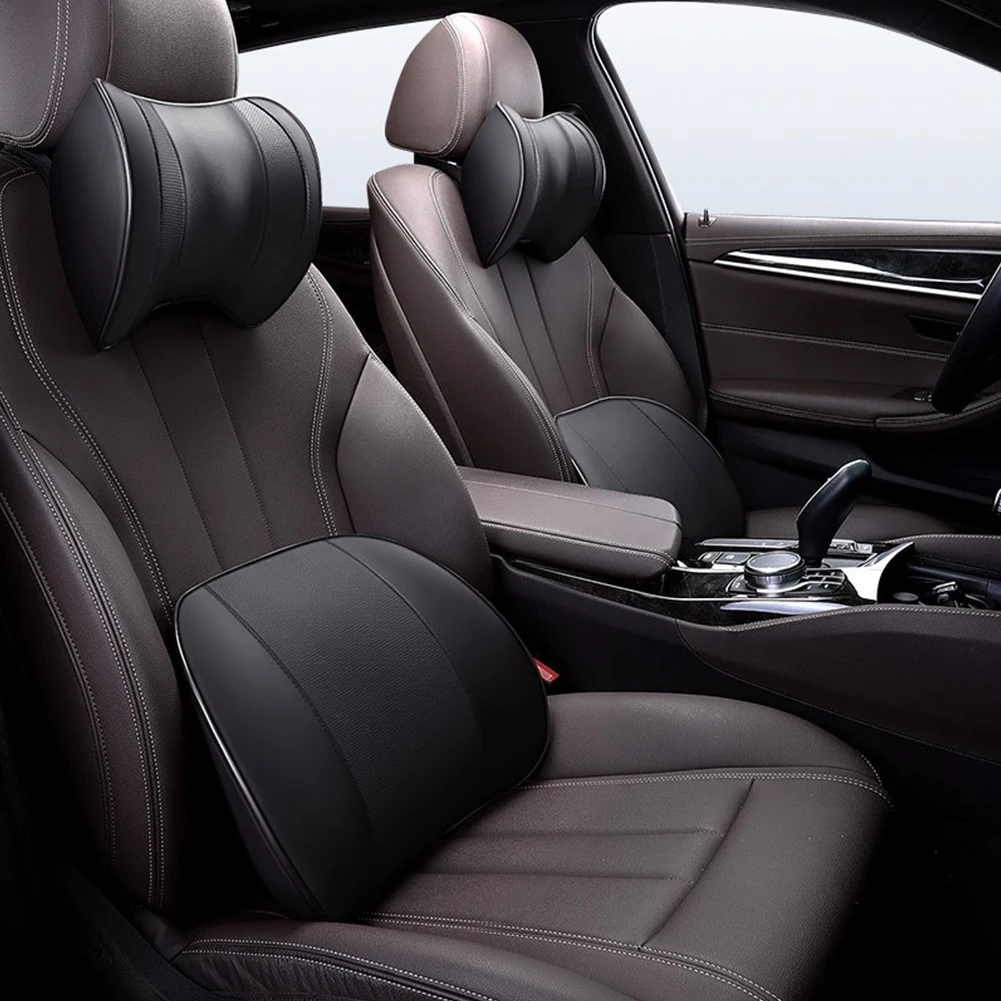 3D Breathable Car Memory Foam Neck Pillow PU Leather Car Seat Headrest Lumbar Support Car Neck Pillow Pillow Car Lumbar Support
3D Breathable Car Memory Foam Neck Pillow PU Leather Car Seat Headrest Lumbar Support Car Neck Pillow Pillow Car Lumbar Support