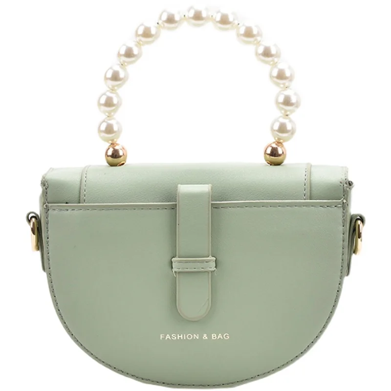 Original Brand High-end Bag Female 2021 New Fashion Messenger Bag Popular Pearl Handbag Saddle Bag Shoulder Bag
Original Brand High-end Bag Female 2021 New Fashion Messenger Bag Popular Pearl Handbag Saddle Bag Shoulder Bag