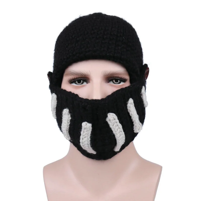Novelty Roman Hat Winter Beanie Hats For Men Warm Mask Knight Helmet Knitted Cap Handmade Gladiator Mask Hat czapka zimow
Novelty Roman Hat Winter Beanie Hats For Men Warm Mask Knight Helmet Knitted Cap Handmade Gladiator Mask Hat czapka zimow