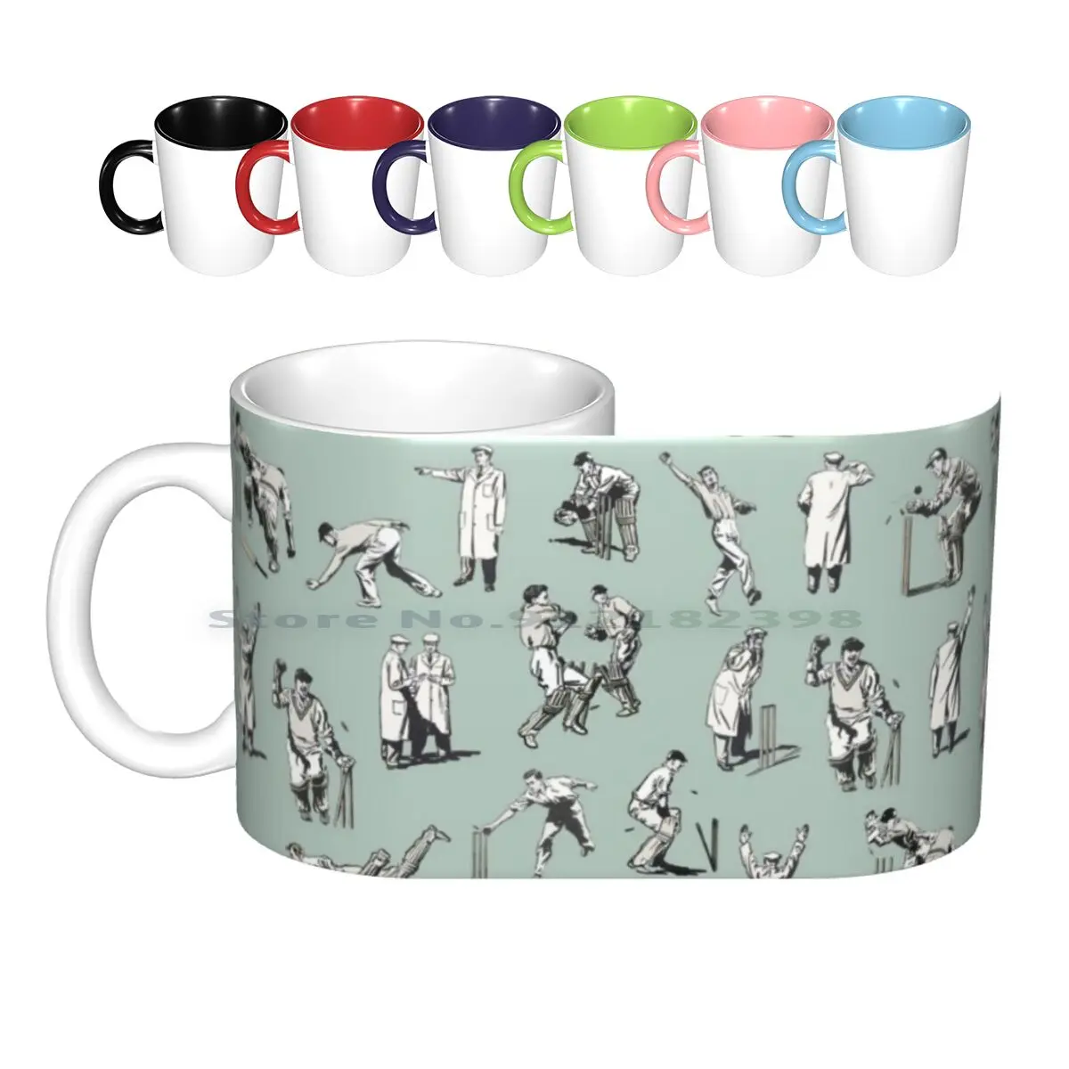 Cricket ( Teal ) Ceramic Mugs Coffee Cups Milk Tea Mug Cricket Vintage Cricket Sport Design Sport Pattern Cricket Pattern
Cricket ( Teal ) Ceramic Mugs Coffee Cups Milk Tea Mug Cricket Vintage Cricket Sport Design Sport Pattern Cricket Pattern