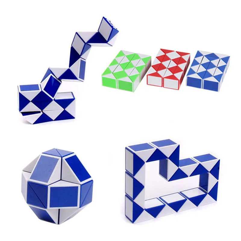 24 Section Amazing Magic Cube Ruler Blocks Children Educational Toys Intelligence Snake Twist Puzzle Toys for Kids Gifts S-C108
24 Section Amazing Magic Cube Ruler Blocks Children Educational Toys Intelligence Snake Twist Puzzle Toys for Kids Gifts S-C108