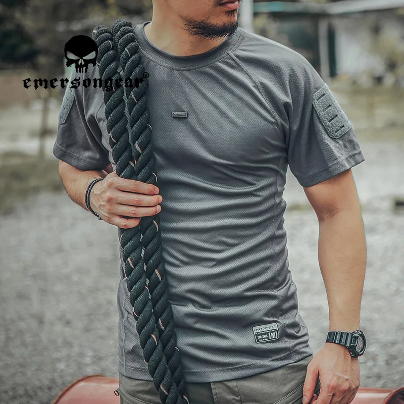 EMERSONGEAR Blue Label Tactical UMP Python Physical Fitness T Shirt Quick Dry Top GYM Man Short Sleeve Outdoor Sport Running
EMERSONGEAR Blue Label Tactical UMP Python Physical Fitness T Shirt Quick Dry Top GYM Man Short Sleeve Outdoor Sport Running