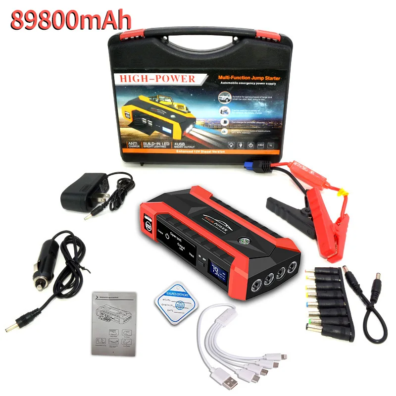 Starting device Car Battery Charger Starting Car Jump Starter Booster Power Bank Tool Kit For Auto Starting Device Jump Start
Starting device Car Battery Charger Starting Car Jump Starter Booster Power Bank Tool Kit For Auto Starting Device Jump Start