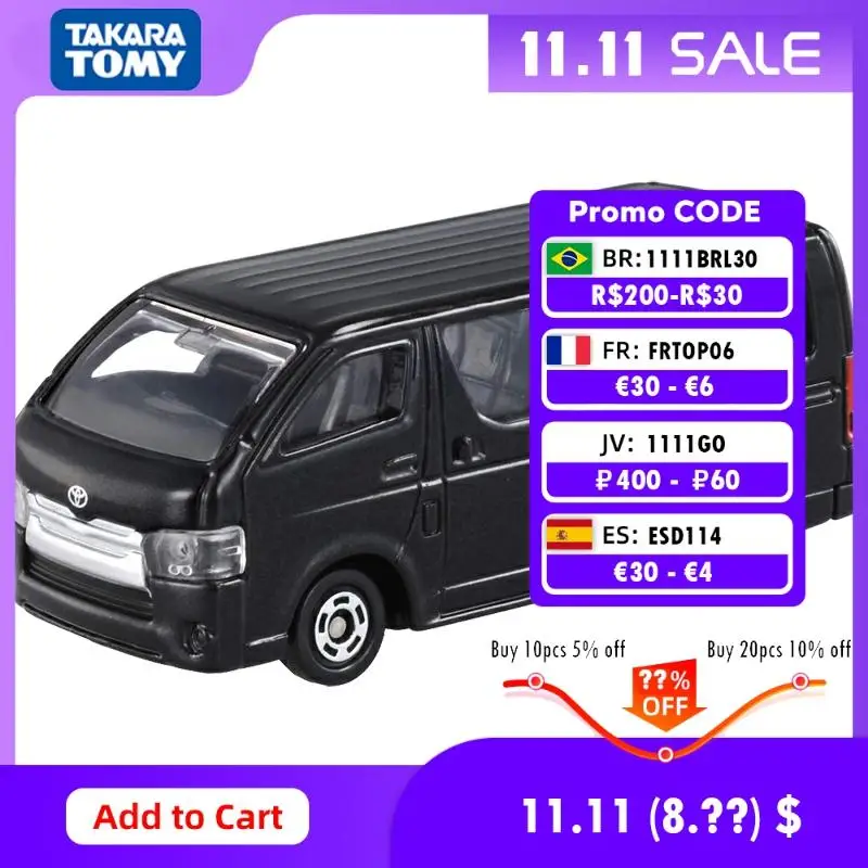 Gift For Children Takara Tomy Tomica No.113 102786 Hiace First Edition 1/64 Car Kids Toys Miniature Vehicle Diecast Metal Model 
Gift For Children Takara Tomy Tomica No.113 102786 Hiace First Edition 1/64 Car Kids Toys Miniature Vehicle Diecast Metal Model