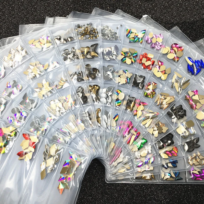 60 шт., стразы для украшения ногтей, 6 видов
60 шт., стразы для украшения ногтей, 6 видов