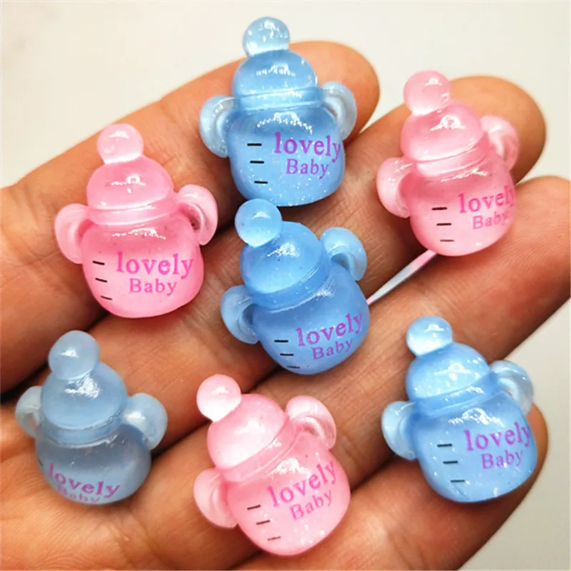6/18pcs Glitter Mini Baby Milk Bottle Flat back Resin Cabochons Embellishment Accessories Kawaii DIY Scrapbooking Phone Deco
6/18pcs Glitter Mini Baby Milk Bottle Flat back Resin Cabochons Embellishment Accessories Kawaii DIY Scrapbooking Phone Deco