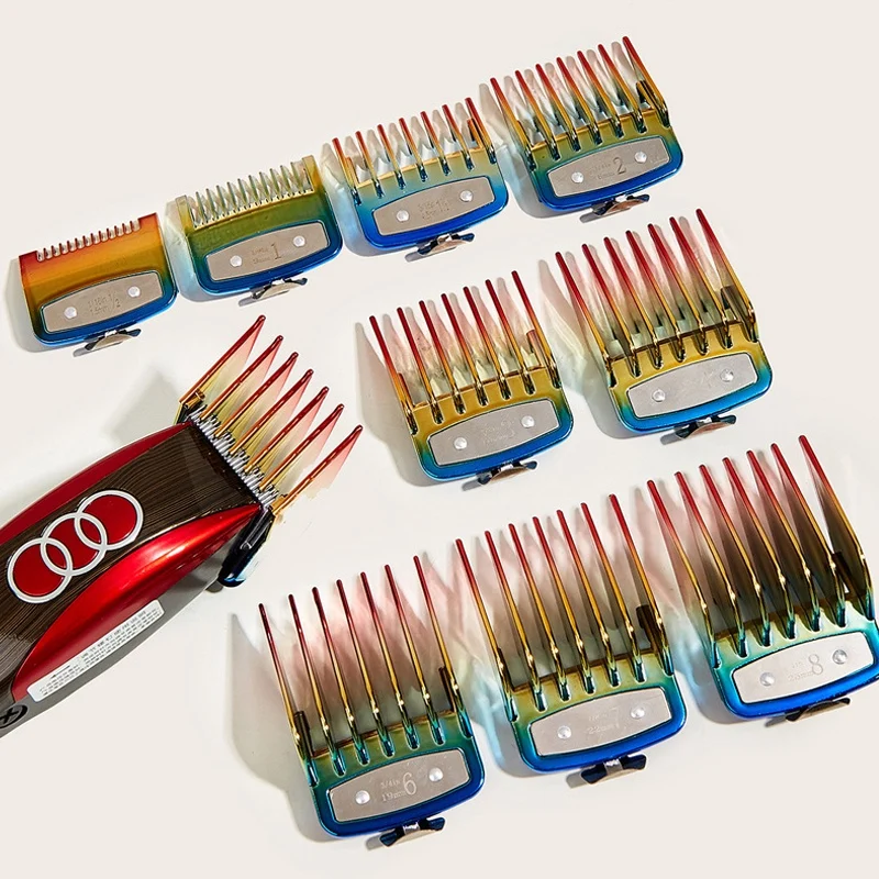 10-Piece Set of Limit Combs, Hair Clippers, Hairdressing Tools, Positioning Combs, Electric Clippers, Card Holders
10-Piece Set of Limit Combs, Hair Clippers, Hairdressing Tools, Positioning Combs, Electric Clippers, Card Holders
