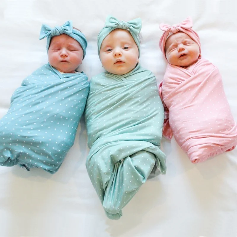 Baby Wraps Polka Dot Printing Newborn Bunny Ears Headband Wrap Blanket Set Baby Swaddle Wraps happy nappers sleeping bag 2021
Baby Wraps Polka Dot Printing Newborn Bunny Ears Headband Wrap Blanket Set Baby Swaddle Wraps happy nappers sleeping bag 2021