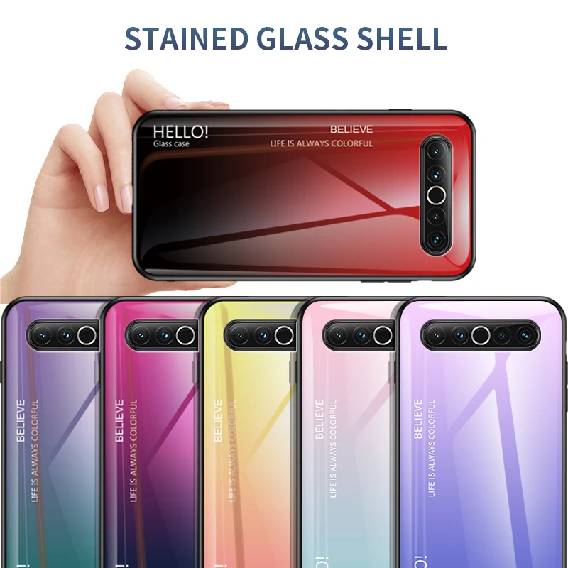 Модный витражный чехол для телефона Meizu 17 Pro 16 16th 16xs 16x16s X8 V8 Meilan Note 9 5 6 5s 6t