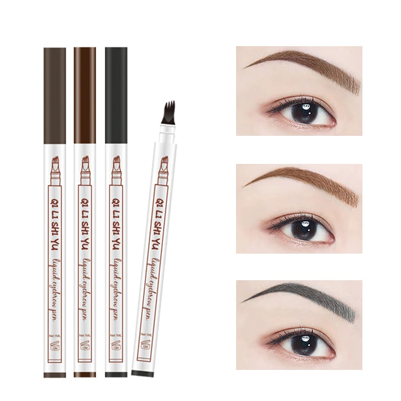 3 Colors Four Forked Eyebrow Pencil Tattoo Pencil Long Lasting Natural Waterproof Sweatproof Easy Apply Makeup Beauty Cosmetics
3 Colors Four Forked Eyebrow Pencil Tattoo Pencil Long Lasting Natural Waterproof Sweatproof Easy Apply Makeup Beauty Cosmetics