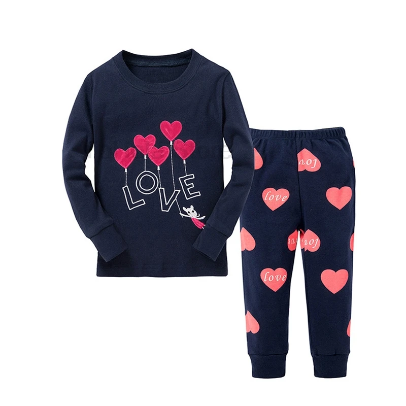 Baby Kids Pajamas Sets Cotton Boys Girls Sleepwear Suit Autumn Love Pattern Pajamas Long Sleeve Pijamas Tops+Pants 2pcs Clothes
Baby Kids Pajamas Sets Cotton Boys Girls Sleepwear Suit Autumn Love Pattern Pajamas Long Sleeve Pijamas Tops+Pants 2pcs Clothes