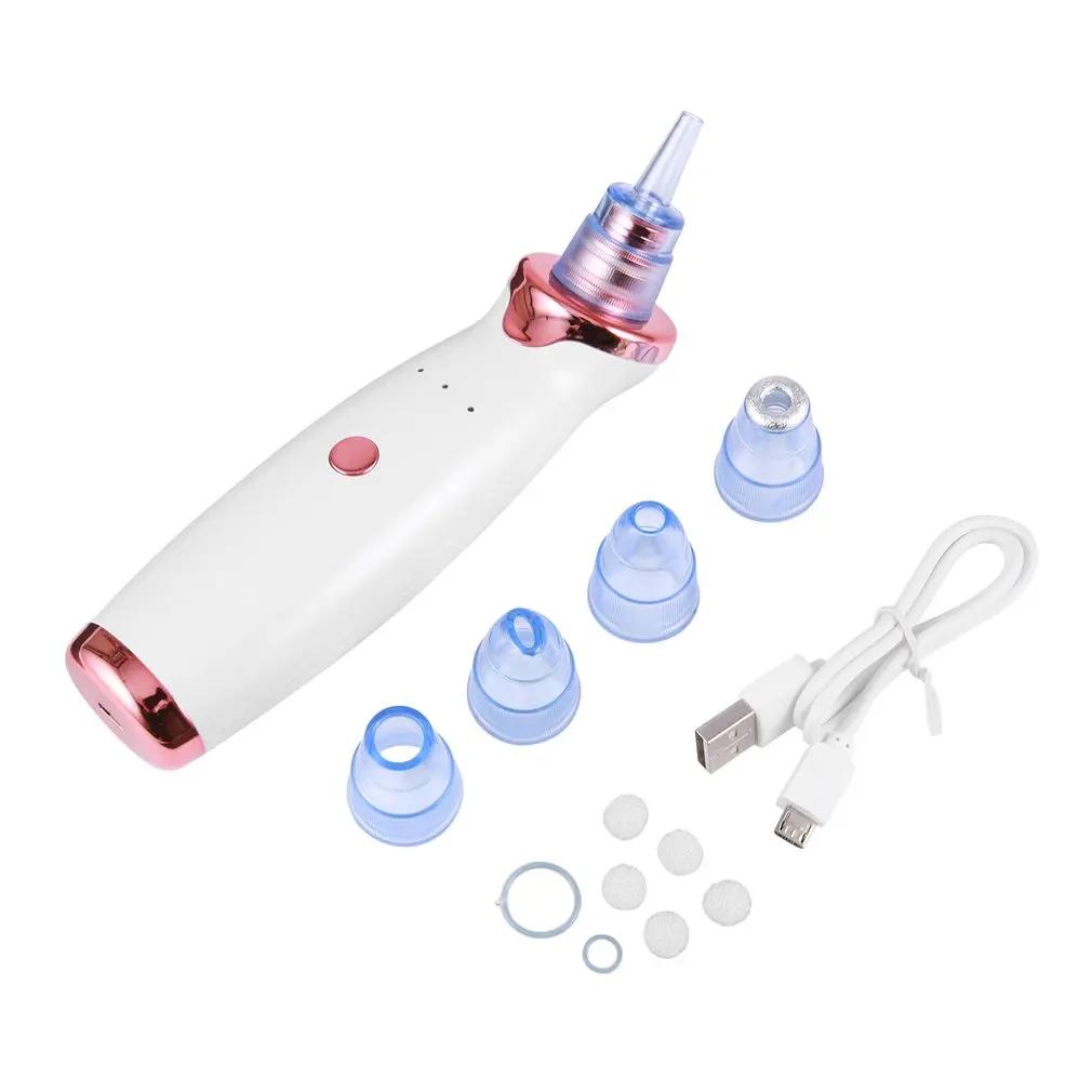 Rechargeable Vacuum Blackhead Remover Facial Vacuum Pore Cleaner Nose Acne Facial Skin Care Beauty Suction Device
Rechargeable Vacuum Blackhead Remover Facial Vacuum Pore Cleaner Nose Acne Facial Skin Care Beauty Suction Device