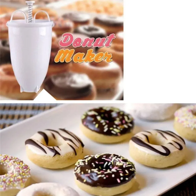 Mold DIY Confectionery Pastry Making Artifact Creative Dessert Kitchen Gadget Donut Maker Baking Tools
Mold DIY Confectionery Pastry Making Artifact Creative Dessert Kitchen Gadget Donut Maker Baking Tools