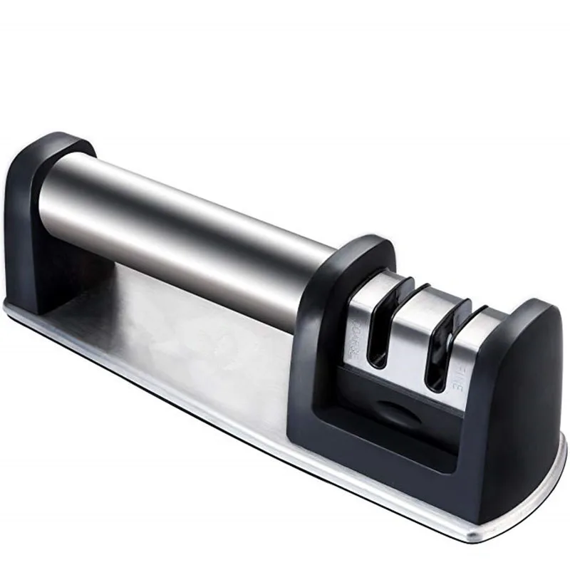 Kitchen Sharpen tools 2 Stages Knife Sharpener Professional Whetstone Stone Tungsten Diamond 1Pcs/ 1Set Grinder Chef Accessories
Kitchen Sharpen tools 2 Stages Knife Sharpener Professional Whetstone Stone Tungsten Diamond 1Pcs/ 1Set Grinder Chef Accessories