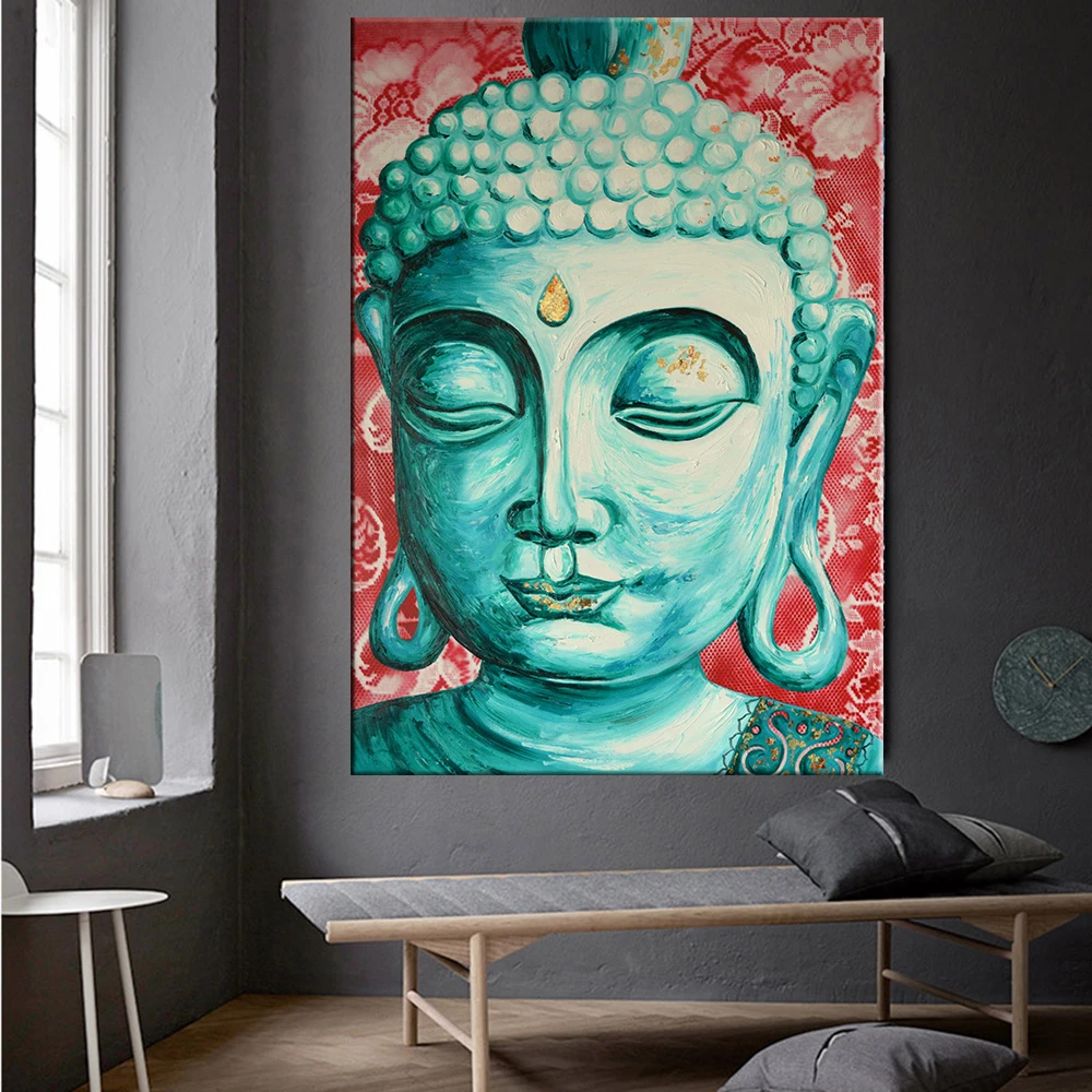 Buddha Wall Canvas Pictures Posters And Prints Modern Colorful Head Of Buddha Paintings On The Wall Art Canvas Prints Home Decor
Buddha Wall Canvas Pictures Posters And Prints Modern Colorful Head Of Buddha Paintings On The Wall Art Canvas Prints Home Decor