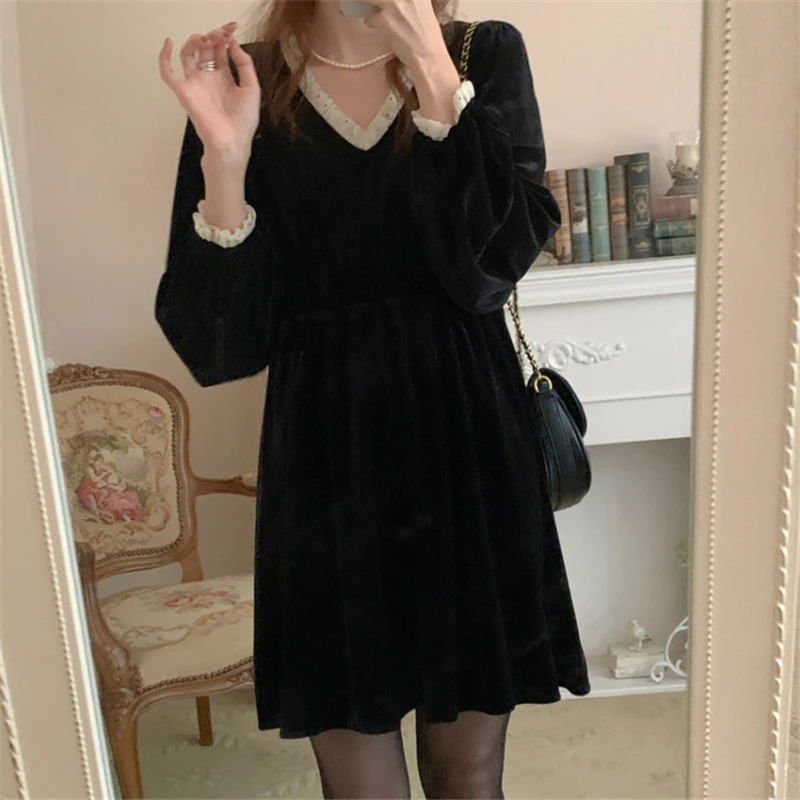 New Spring Dress Girls Boho Solid Female Vintage Dress Party Oversize Long Sleeve Women Dresses Robe Vestido
New Spring Dress Girls Boho Solid Female Vintage Dress Party Oversize Long Sleeve Women Dresses Robe Vestido