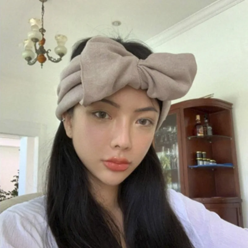 2020 модный большой галстук-бабочка, Однотонный женский вязаный обруч для волос, повязка для волос, вязаный обруч с бантом для девочек, аксесс... 
2020 модный большой галстук-бабочка, Однотонный женский вязаный обруч для волос, повязка для волос, вязаный обруч с бантом для девочек, аксесс...