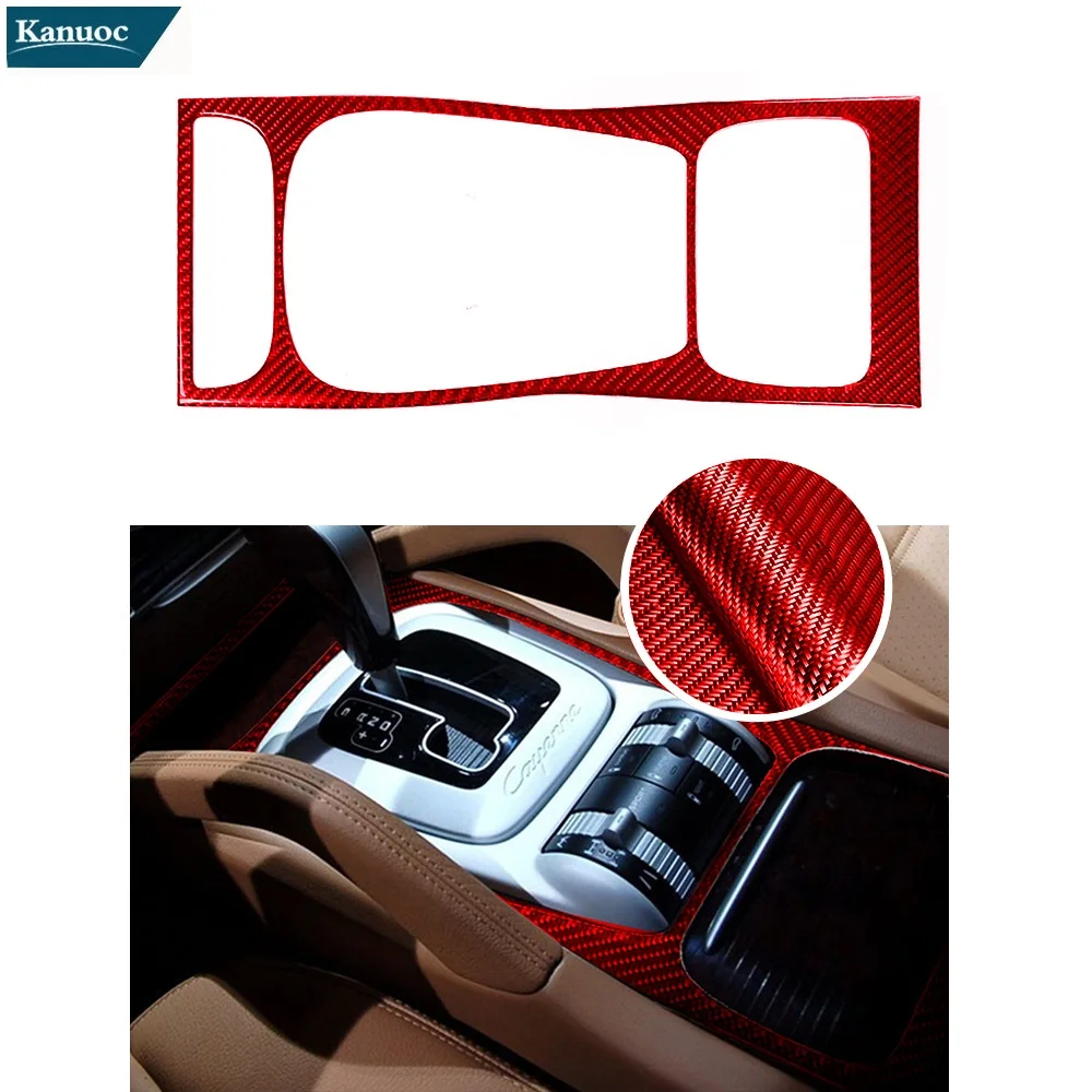 Car Accessories Car Red Stickers Carbon Fiber Cover Trim Gear Panel For Porsche Cayenne 2003-2010 Sporty SUV
Car Accessories Car Red Stickers Carbon Fiber Cover Trim Gear Panel For Porsche Cayenne 2003-2010 Sporty SUV