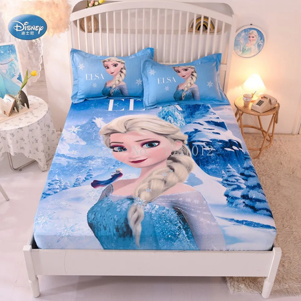 Cartoon Frozen Elsa Fitted Sheet set 3pcs Mattress Cover bedding Linens Bed Sheet With pillowsham Queen Size Bedsheet 150X200CM
Cartoon Frozen Elsa Fitted Sheet set 3pcs Mattress Cover bedding Linens Bed Sheet With pillowsham Queen Size Bedsheet 150X200CM