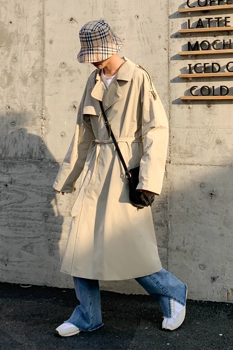 2019Autumn And Winter New Youth Korean Version Of The Solid Color Fashion Casual Long Windbreaker Simple Loose Coat Jacket Khaki
2019Autumn And Winter New Youth Korean Version Of The Solid Color Fashion Casual Long Windbreaker Simple Loose Coat Jacket Khaki